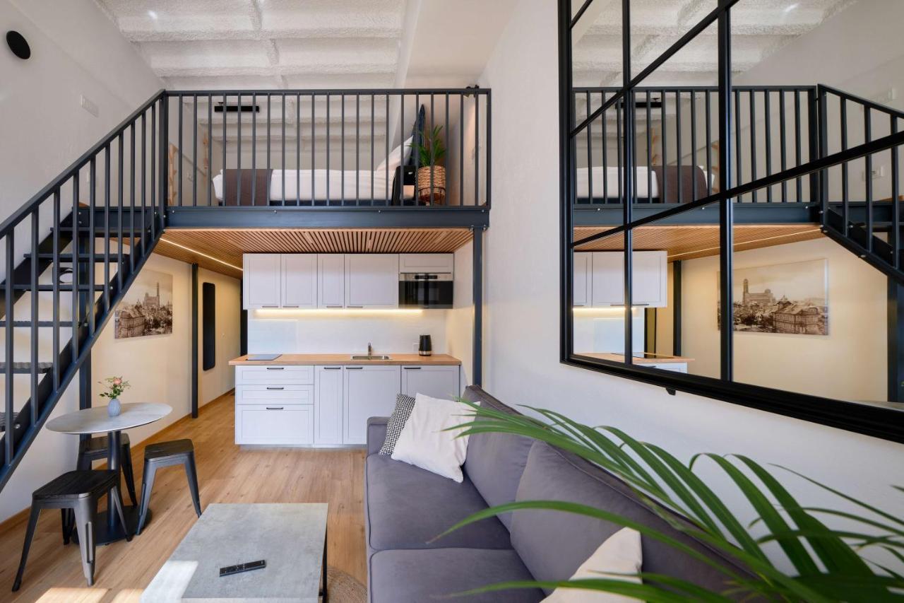 Queen Barbora Central Lofts Kowno Zewnętrze zdjęcie