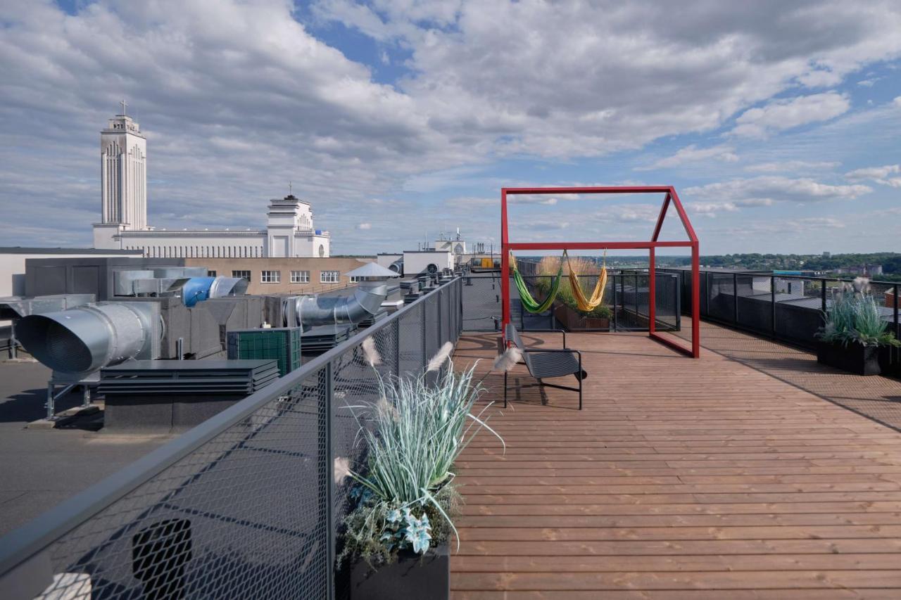 Queen Barbora Central Lofts Kowno Zewnętrze zdjęcie