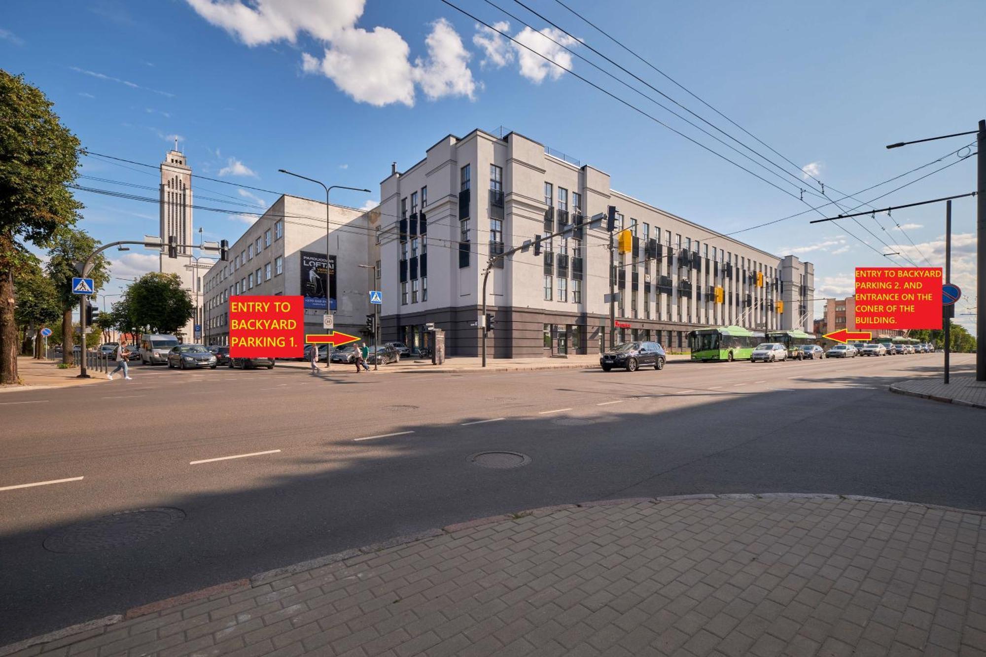 Queen Barbora Central Lofts Kowno Zewnętrze zdjęcie
